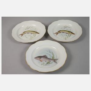 KPM Berlin sechs Fischteller