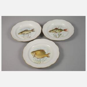 KPM Berlin sechs Fischteller