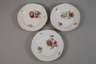 KPM Berlin sechs Speiseteller Weichmalerei