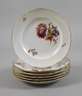 KPM Berlin sechs Speiseteller Weichmalerei