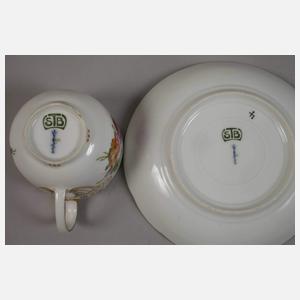 KPM Berlin Kaffeeservice "Ceres ohne Ährenkante"