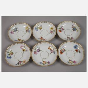 KPM Berlin Kaffeeservice "Ceres ohne Ährenkante"