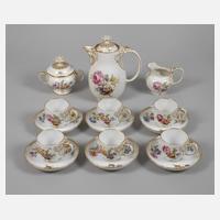 KPM Berlin Kaffeeservice "Ceres ohne Ährenkante"111