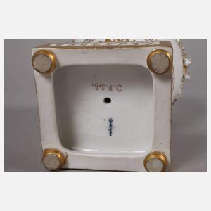 KPM Berlin Deckelvase mit mythologischer Szene