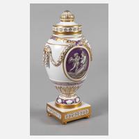 KPM Berlin Deckelvase mit mythologischer Szene111