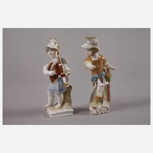 KPM Berlin Paar verkleidete Putten