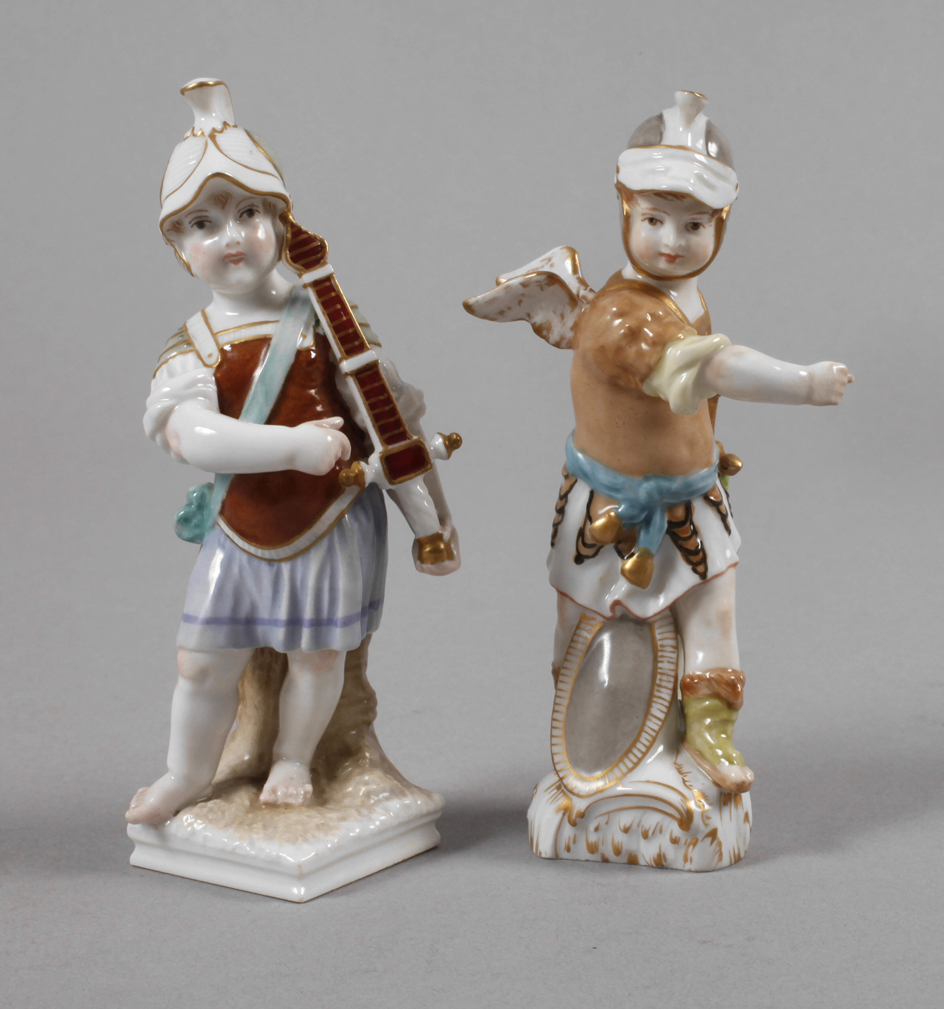 KPM Berlin Paar verkleidete Putten