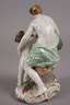 KPM Berlin Bacchantin mit Weinschlauch und Knabe