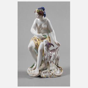 KPM Berlin Bacchantin mit Ziege