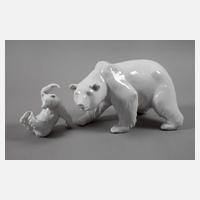 KPM Berlin "Schreitender Bär" und ”Bär, spielend”111