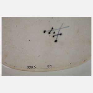 Meissen Deckelterrine Figurenmalerei