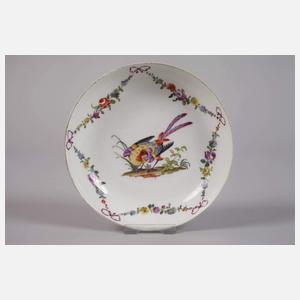 Meissen Teetasse Vogeldekor
