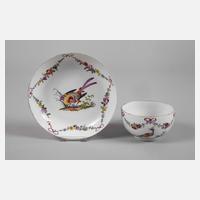 Meissen Teetasse Vogeldekor111