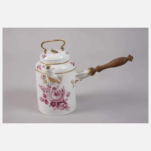 Meissen Schokoladenkanne Marcolinizeit