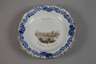Meissen zwei kleine Ansichtenteller