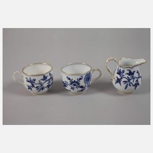 Meissen Konvolut "Zwiebelmuster"