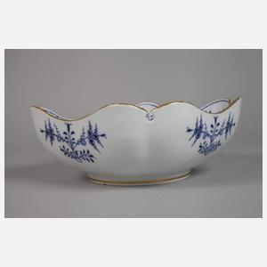 Meissen Carré-Schale "Zwiebelmuster"