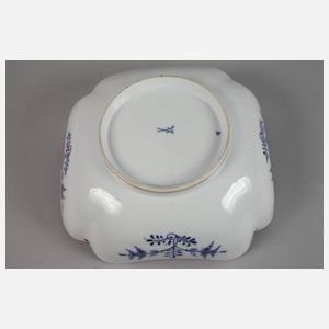 Meissen Carré-Schale "Zwiebelmuster"
