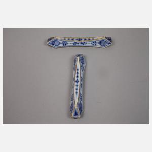 Meissen sechs Messerbänkchen "Zwiebelmuster"