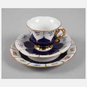 Meissen Prunkgedeck "B-Form"