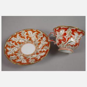 Meissen Prunktasse "Stechpalme"