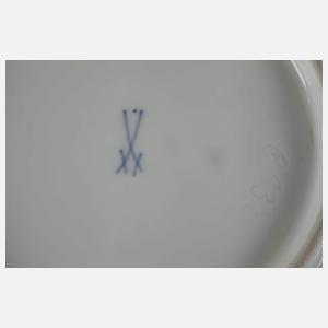 Meissen Prunkschale Reliefdekor