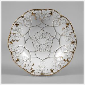 Meissen Prunkschale Reliefdekor