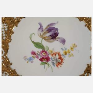 Meissen Prunkteller "Blumenbukett"