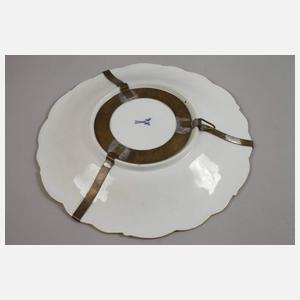 Meissen Prunkteller Reliefdekor