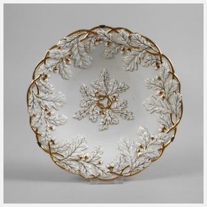 Meissen Prunkteller Reliefdekor