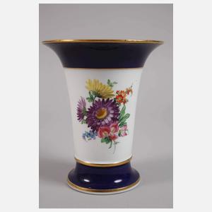 Meissen Trompetenvase "Blumenbukett"