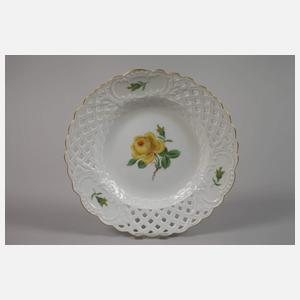 Meissen Konvolut "Gelbe Rose"