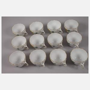 Meissen Kaffeeservice "Gelbe Rose"