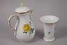 Meissen Kaffeeservice "Gelbe Rose"