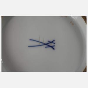 Meissen vier Serviceteile "Rote Rose"