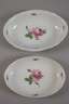 Meissen Konvolut Teller und Schalen "Rote Rose"