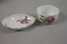 Meissen Mokka-Restservice "Rote Rose"