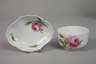Meissen Mokka-Restservice "Rote Rose"