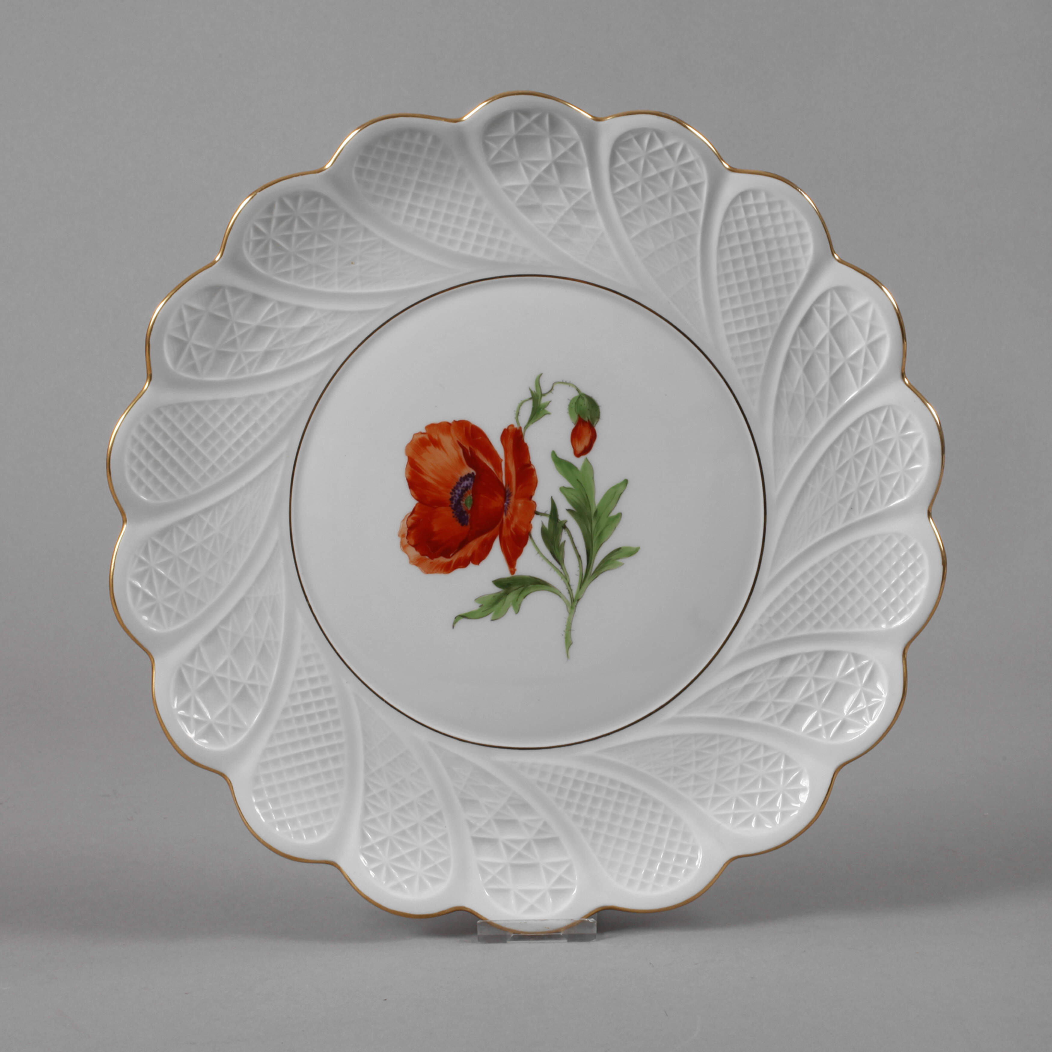 Meissen Kuchenplatte "Blume 1"