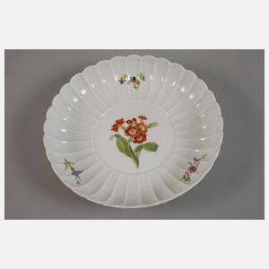 Meissen zwei Fächerschalen "Blume 1"