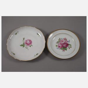 Meissen Kaffee-/Teeservice "Rote Rose"