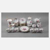 Meissen Kaffee-/Teeservice "Rote Rose"111