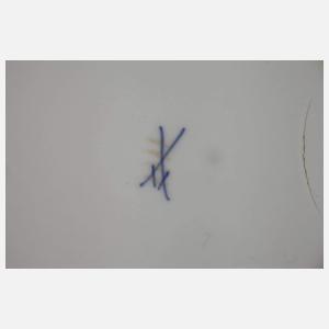 Meissen Konvolut Kleinteile Blumenmalerei