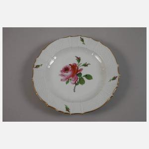 Meissen Konvolut Kleinteile Blumenmalerei