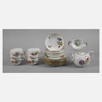Meissen Teeservice "Blumenbukett schräg"111