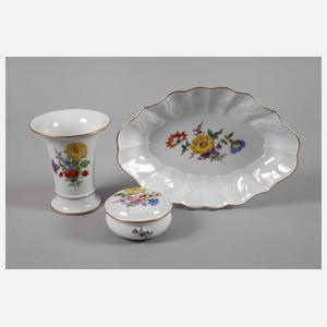Meissen Konvolut "Blumenbukett"