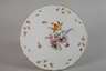 Meissen Tortenplatte "Blumen und Insekten"