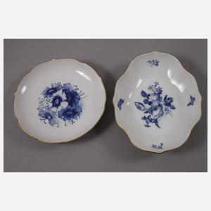 Meissen Konvolut "Blaue Blume"