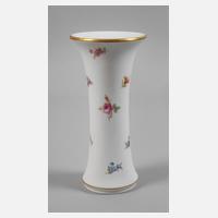 Meissen Stangenvase Streublümchendekor111