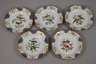Meissen fünf Teller und Platte Vogelmalerei